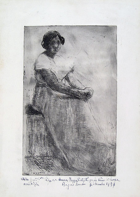 Ernesto Bazzaro, Mestizia